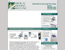 Tablet Screenshot of medicalimaging-imco.com